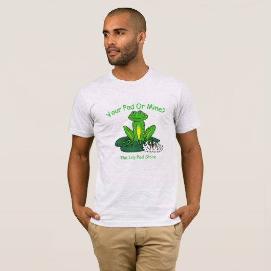 Dein Pad oder Meins - Männer Hellgrau T-Shirt (Vorne ganz)