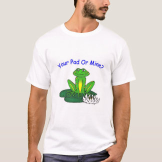 Dein Pad oder Meins - Männerweiß T-Shirt