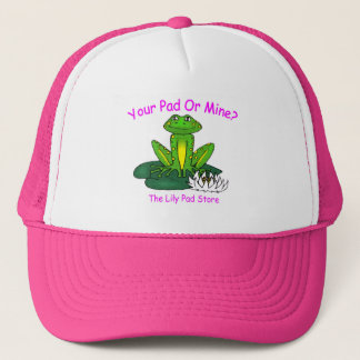 Dein Pad oder Meins - Rosa - Truckerkappe