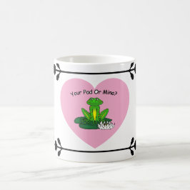 Dein Pad oder Meins? Valentinstag Kaffeetasse