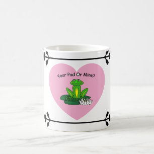 Dein Pad oder Meins? Valentinstag Kaffeetasse