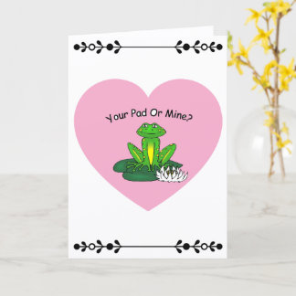 Dein Pad oder Meins? Valentinstagskarte Karte