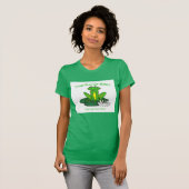 Dein Pad oder Meins - Women's Hellgrün T-Shirt (Vorne ganz)