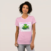 Dein Pad oder Meins Women's Soft Pink T-Shirt (Vorne ganz)