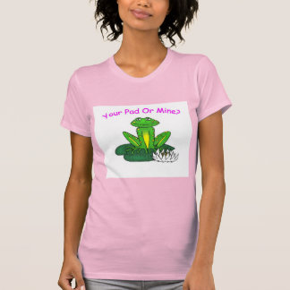 Dein Pad oder Meins Women's Soft Pink T-Shirt