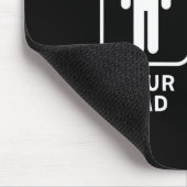 Dein Papa Mein Papa Vatertag  Mousepad (Ecke)