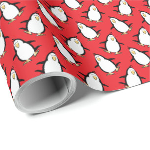 DEIN PERSÖNLICHER PENGUIN GESCHENKPAPIER