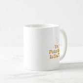 Dein Potenzial Ist Endlos Dove Gold Motivation Kaffeetasse (VorderseiteRechts)