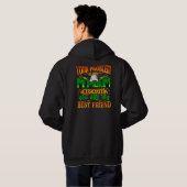 dein Problem ist auch mein Problem Hoodie (Schwarz voll)