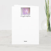 Dein Publikum erwartet dich, Dahling! Karte (Rückseite)