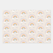 Dein Regenbogen kommt als Geschenktasche Geschenkpapier Set (Vorderseite)