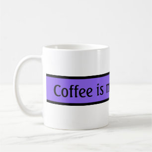 Dein schönes Sprichwort: Kaffee ist meine Inspirat Kaffeetasse