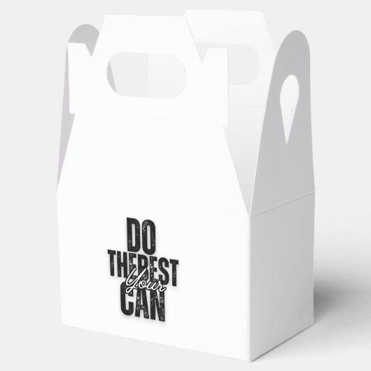 Dein Schriftzug auf Schwarz Geschenkschachtel (Geöffnet)