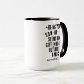 Dein Schwiegersohn zu sein scheint ein Geschenk ge Tasse (VorderseiteRechts)