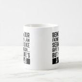 Dein Schwiegervater zu sein, scheint Geschenk genu Kaffeetasse (Mittel)
