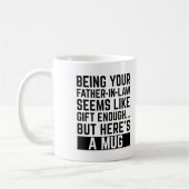 Dein Schwiegervater zu sein, scheint Geschenk genu Kaffeetasse (Links)