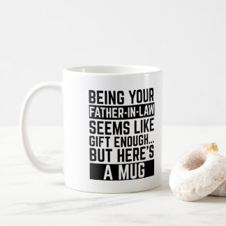 Dein Schwiegervater zu sein, scheint Geschenk genu Kaffeetasse