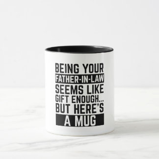 Dein Schwiegervater zu sein, scheint Geschenk genu Tasse