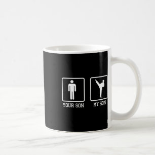 Dein Sohn Mein Sohn Karate Kämpfer Martial Artist  Kaffeetasse