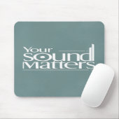 Dein Sound zählt Mousepad (Mit Mouse)