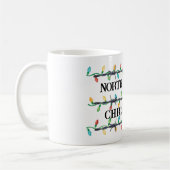 "Dein Staat", Barbed Wire & Christmas Lights Kaffeetasse (Links)