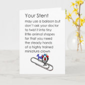 Dein Stent ein lustiges Gedicht wird bald gut Karte (Gelbe Blume)