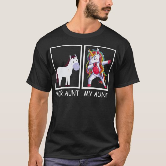 Dein Tante My Tante Horse & Unicorn T-Shirt für ne (Vorderseite)