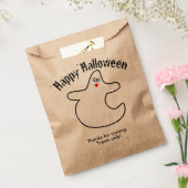 Dein Text glücklich Halloween Diva Ghost Geschenktütchen (Versiegelt)