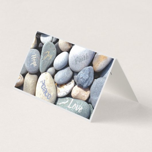 Dein Text Joy Hope Peace Faith Liebe Kies (Rückseite)