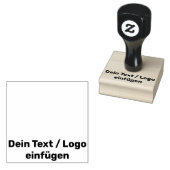 DEIN TEXT / LOGO Business custom Rubber Stamp Gummistempel (Stempel)