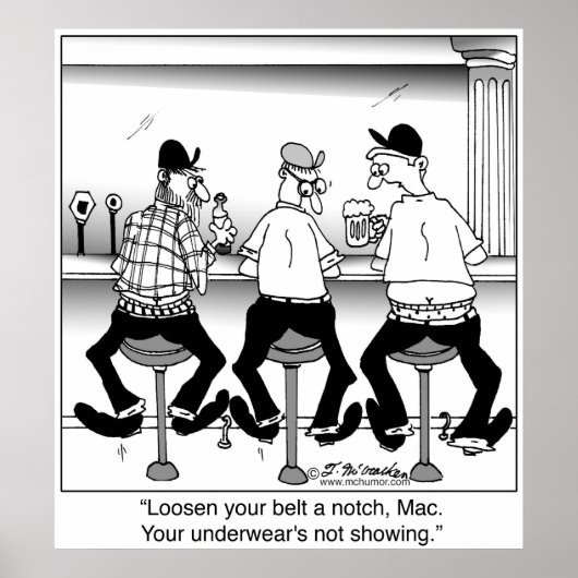 Dein Unterleib zeigt nicht Poster (Vorne)