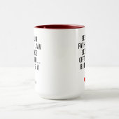 Dein Vater im Gesetz zu sein scheint wie Geschenk  Tasse (Zentrum)