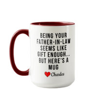 Dein Vater im Gesetz zu sein scheint wie Geschenk 