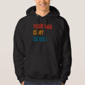 Dein Vater ist mein Cardio 2 Hoodie (Vorderseite)