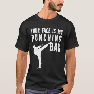 Dein Vater ist mein Punching Bag Karate T-Shirt