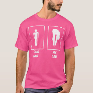 Dein Vater Mein Vater Springboard Plattformtaucher T-Shirt