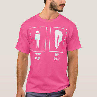 Dein Vater Mein Vater Springboard Plattformtaucher T-Shirt
