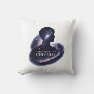 Dein Verstand ist ein Universum Kissen