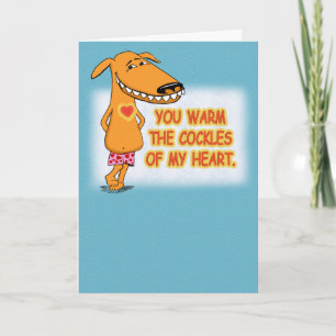 Dein warmes Herz Dankeskarte