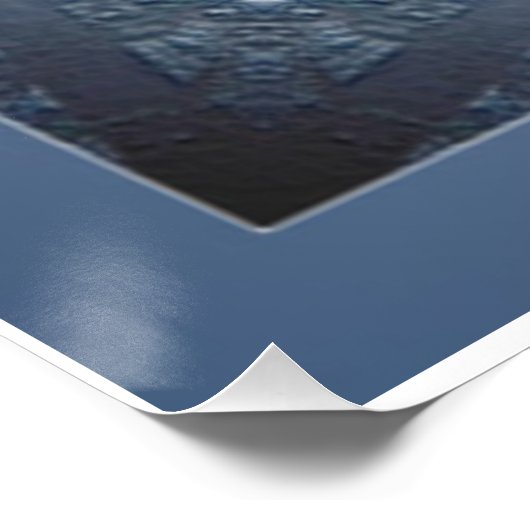 Dein Wort ist eine Lamp Scripture-Förderung Poster (Ecke)