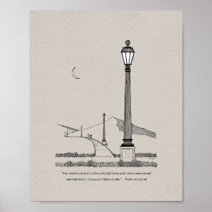 Dein Wort ist eine Lampe für mich, ein Licht für m Poster