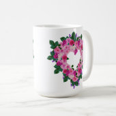 Dein wunderschönes Herz Kaffeetasse (VorderseiteRechts)