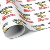 Dein Wunsch ist mein Befehl Aladdin Lampendesign Geschenkpapier (Rolleneckpunkt)