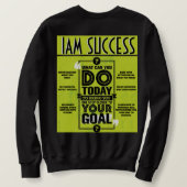 DEIN ZIEL SWEATSHIRT (Design Rückseite)