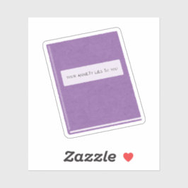 Deine Angst liegt bei dir Aufkleber