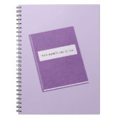 Deine Angst liegt bei dir Notizblock (Vorderseite)