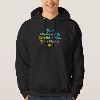 Deine Argumente Mama Sprüche Mutter Zitate Hoodie
