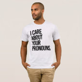 Deine Aussprache ist mir wichtig T-Shirt (Vorne ganz)