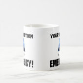 Deine Beförderung ist nicht mein Notfall-Mug Kaffeetasse (Mittel)