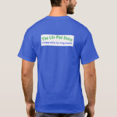 Deine Bude oder meine - Herren Royalblau T-Shirt (Rückseite)
